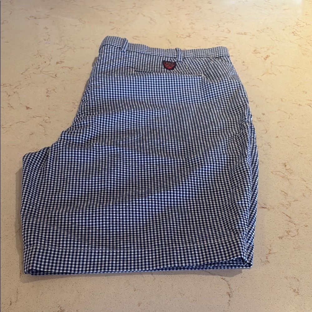 Polo Golf Ralph Lauren golf classic fit gingham shorts SZ 40